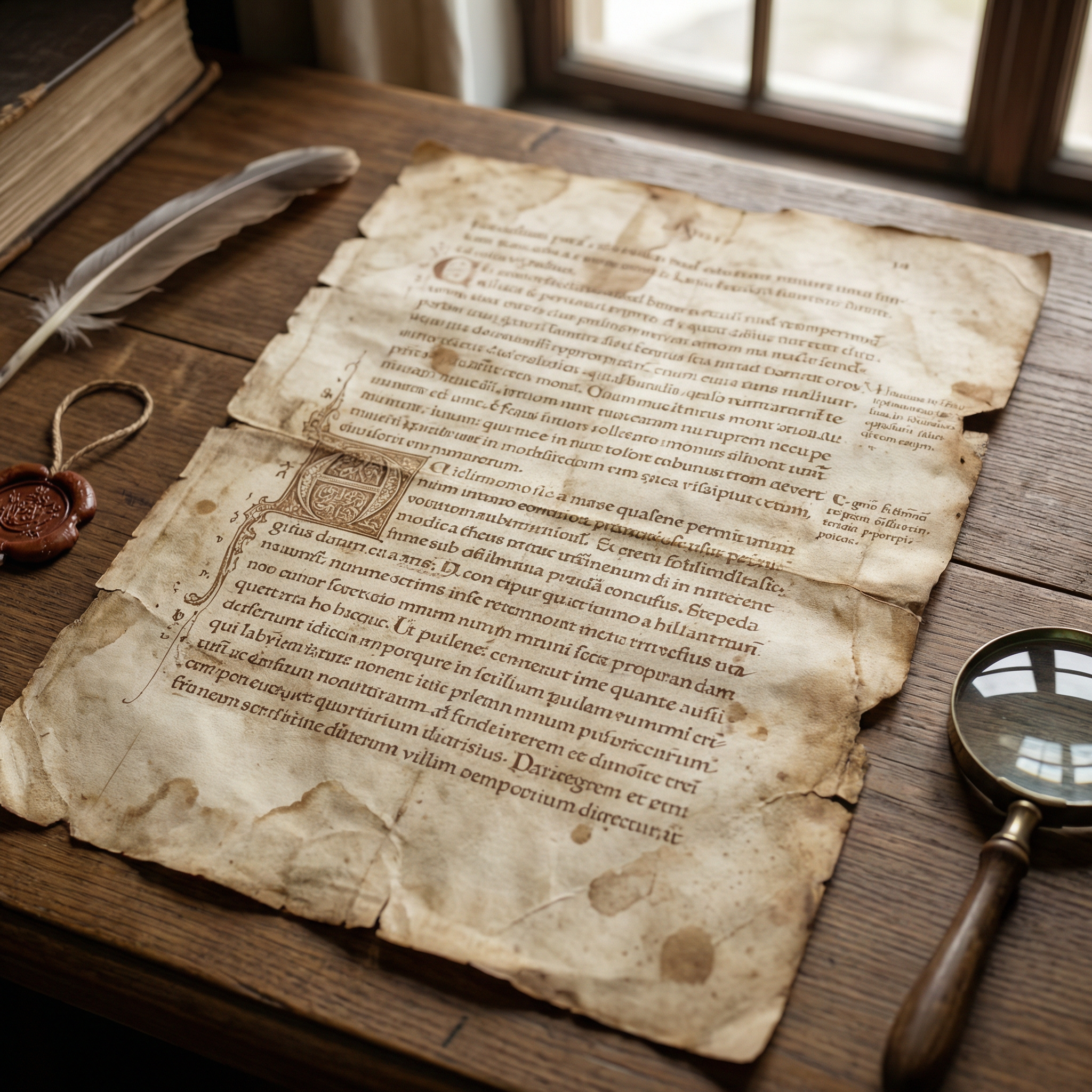 Old manuscript page